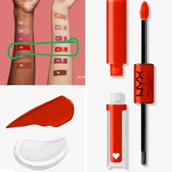 NYX Cosmetics Makeup Lipstick Stay Stuntin’ Shine Loud Lip Gloss Full Size New - Picture 2 of 11